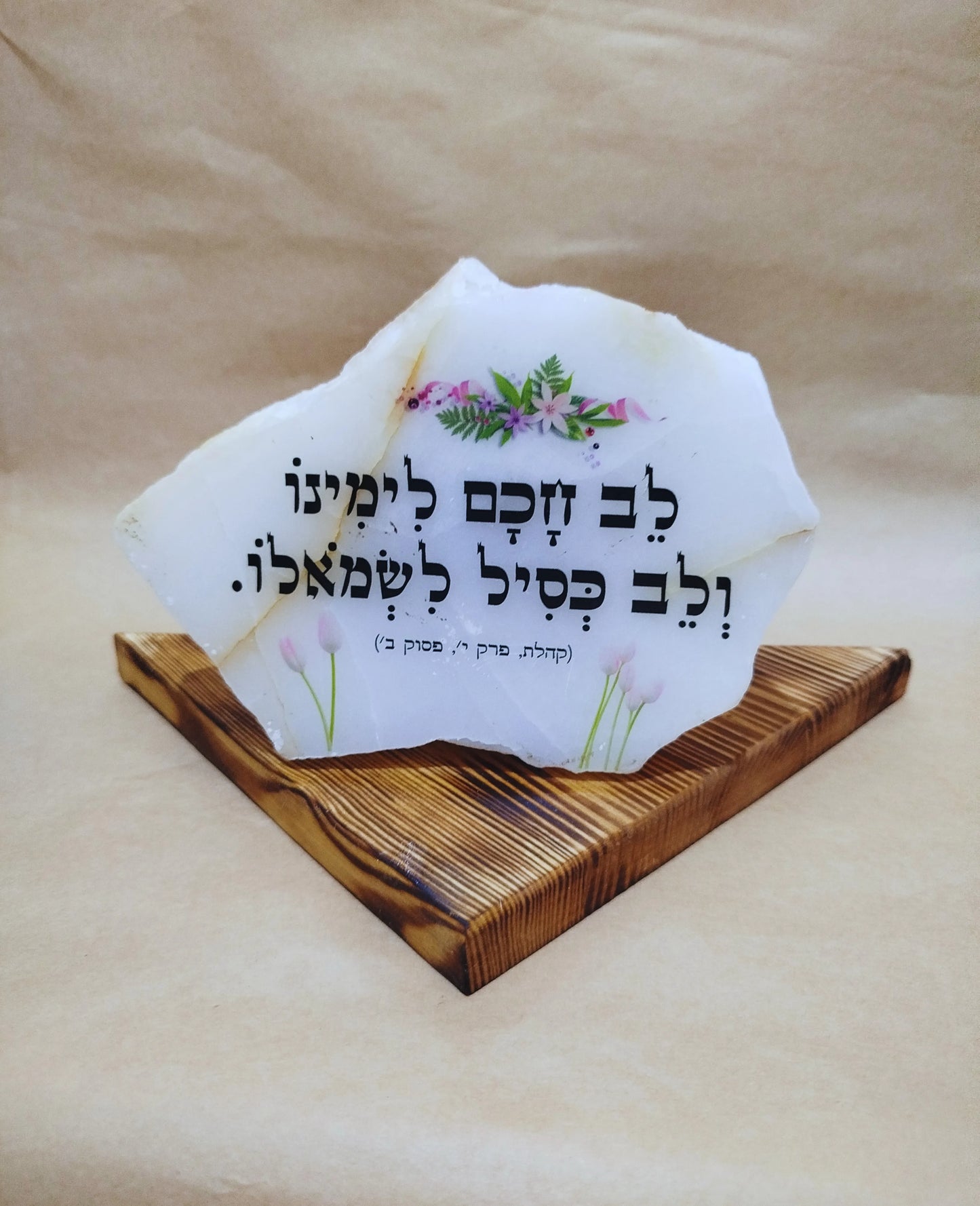 לב חכם לימינו ובל כסיל לשמאלו. (קהלת, פרק י', פסוק ב')